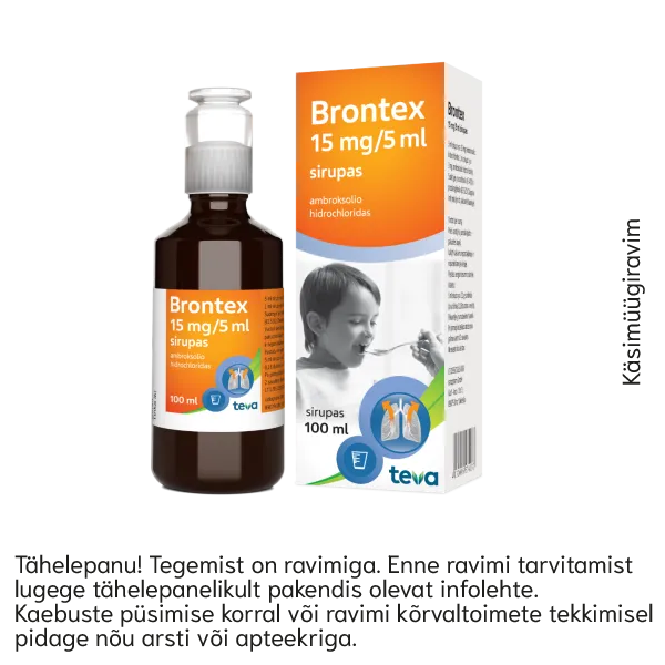 Brontex Siirup 3 mg/ml 100 ml